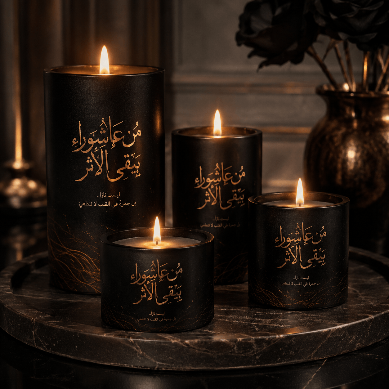 شمعة عطرية فاخرة
