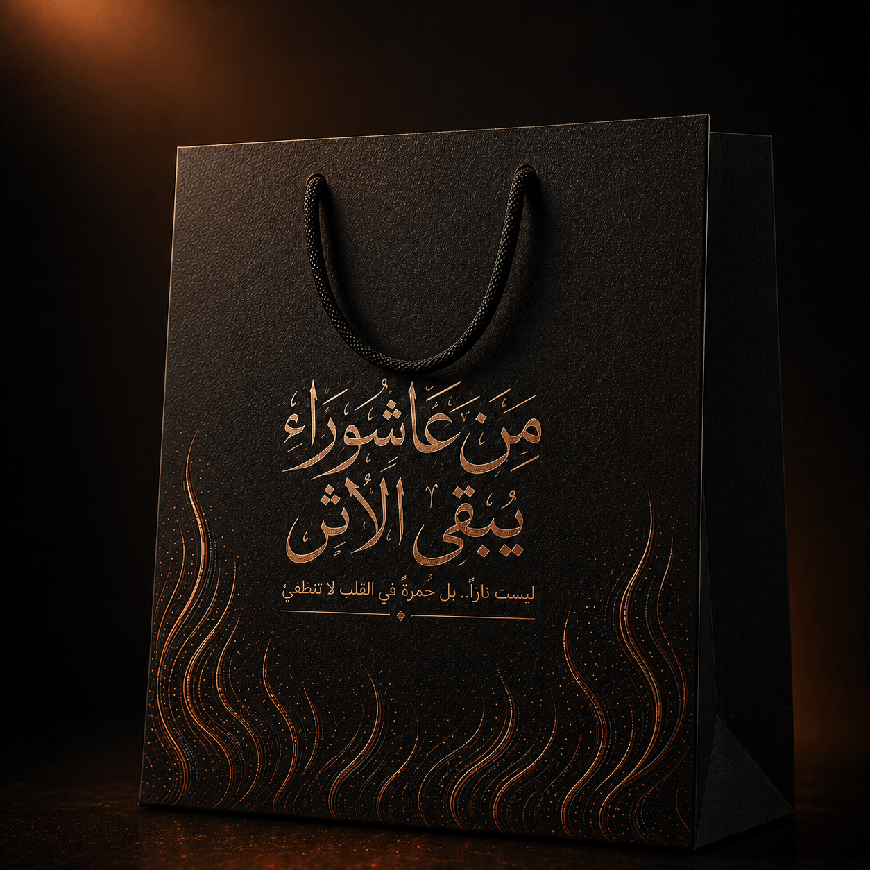 كيس تسوق كرتون فاخر